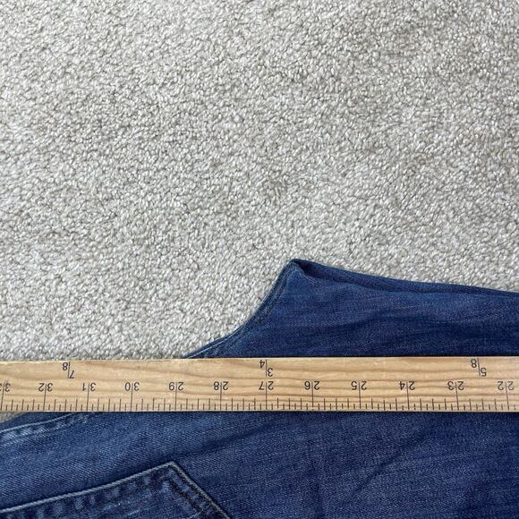 Joes Jeans Skinny Ankle Size 32 Blue Distressed Denim 27" Inseam 10-34 - Picture 7 of 8